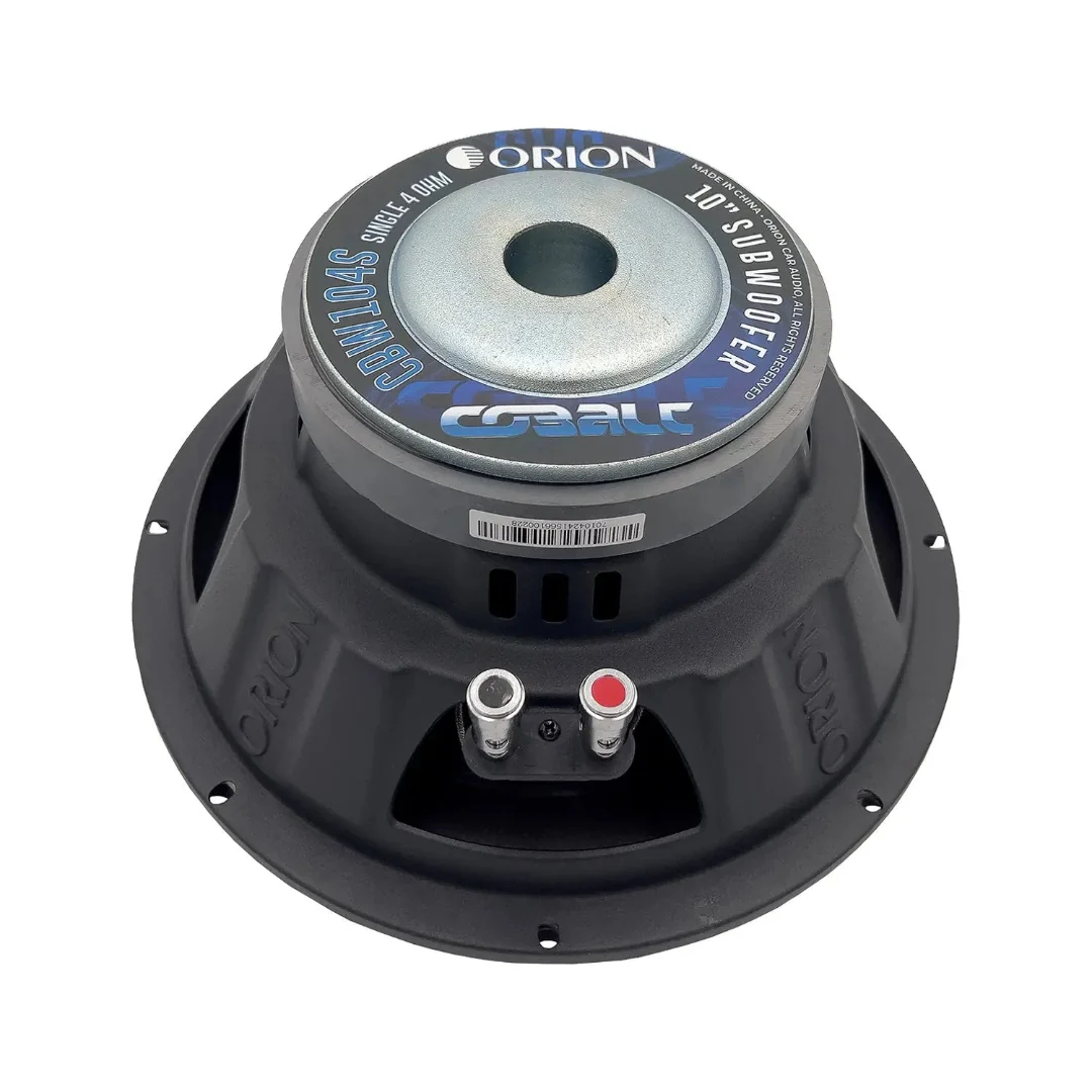 Orion CBW104S 10” Single Voice Coil 4 Ohm Subwoofer | 1200W Max Cobalt Series Bass - Image 4