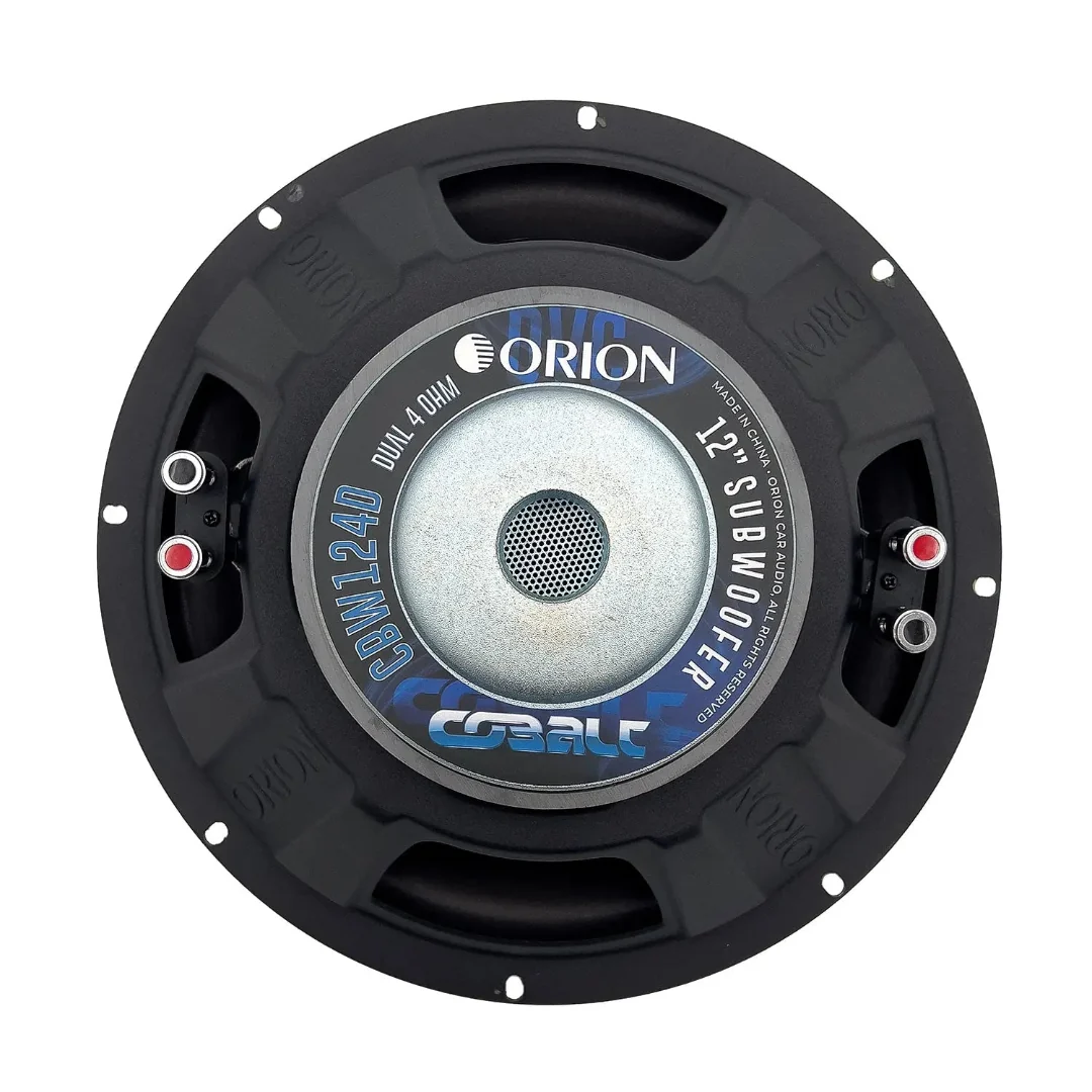 Orion CBW124D 12” Dual Voice Coil 4 Ohm Subwoofer | 1600W Max Cobalt Series Bass - Image 4