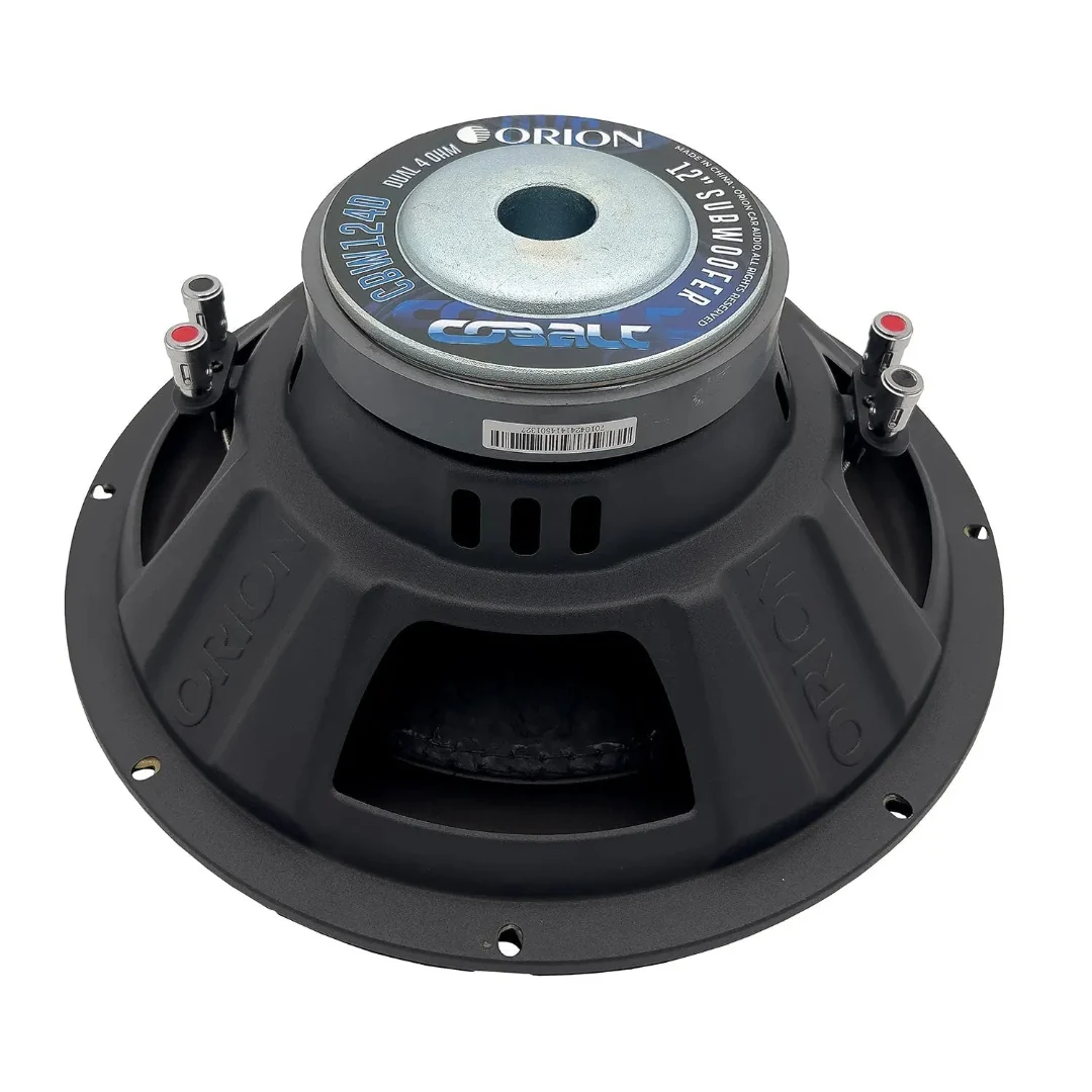 Orion CBW124D 12” Dual Voice Coil 4 Ohm Subwoofer | 1600W Max Cobalt Series Bass - Image 6