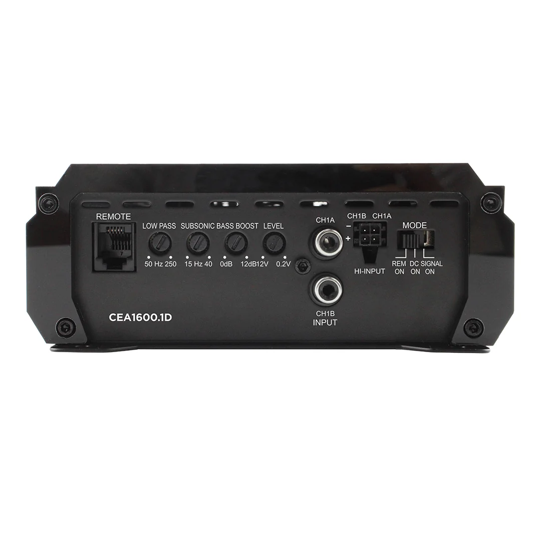 CEA1600.1D - 6400W Max Power / 1600 Watts RMS Class D Monoblock Amplifier - Image 4