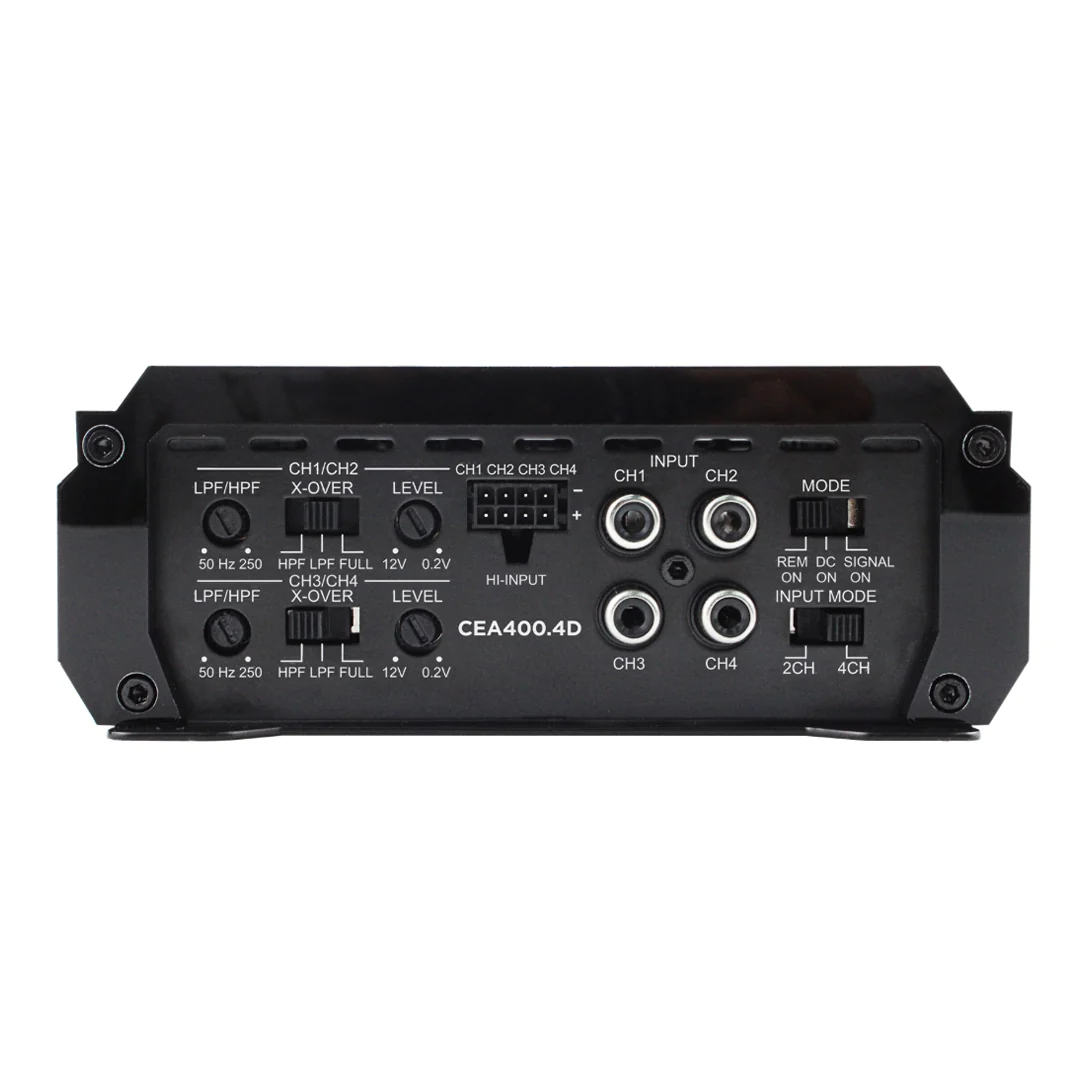CEA400.4D - 1600W Max Power / 400 Watts RMS 4 Channel Class D Amplifier - Image 4
