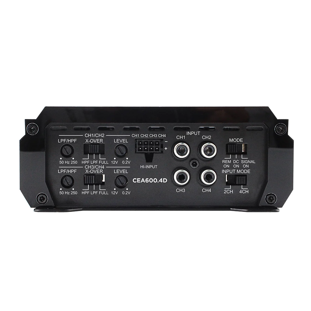 CEA600.4D - 2400W Max Power / 600 Watts RMS 4 Channel Class D Amplifier - Image 4