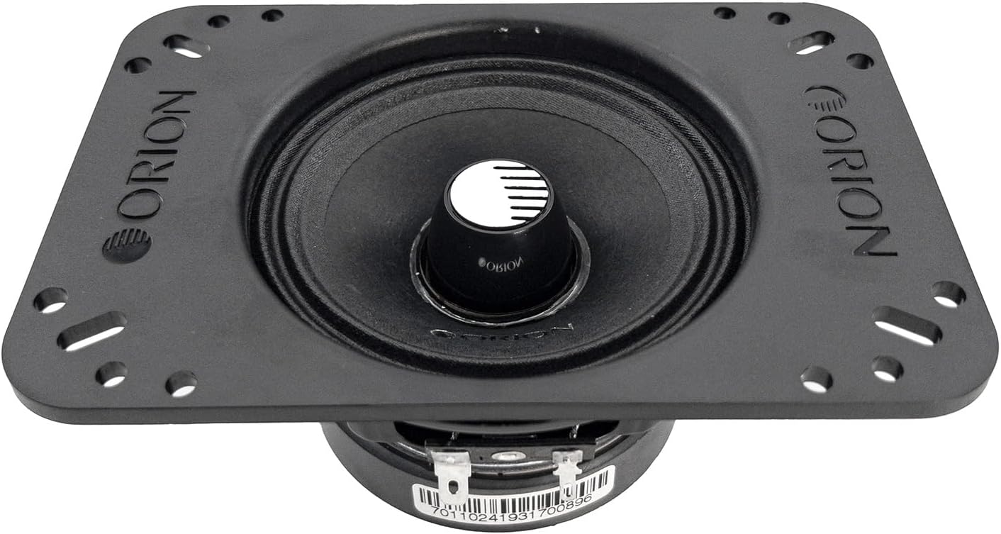 Orion CM454 - 4 Inch (With 4x6 Inch Adapter Plate) 4 Ohm Midrange Speakers 100 Watts RMS (Pair) - Image 4