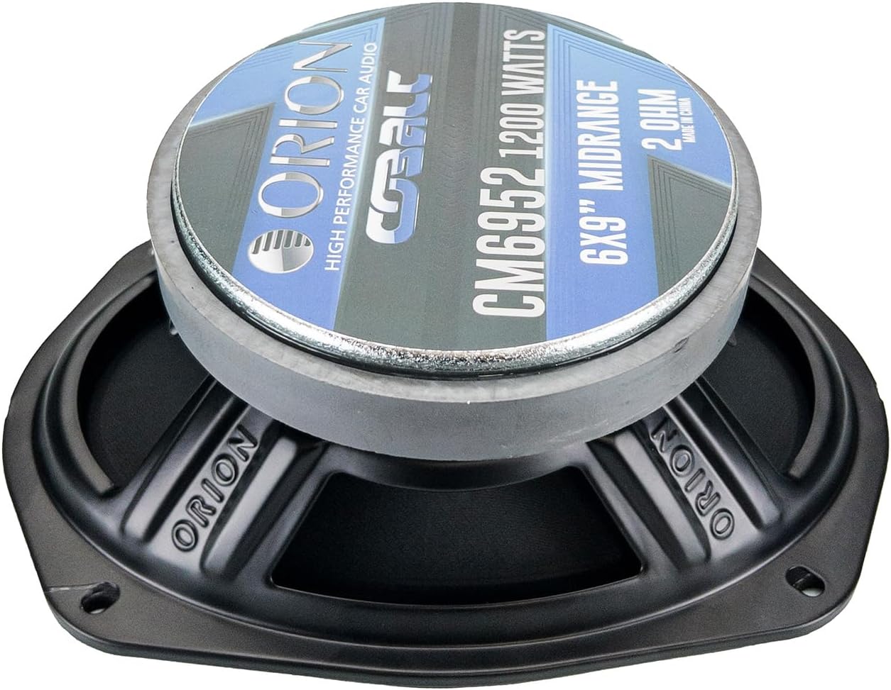 Orion CM6952 - 6x9 Inch 2 Ohm Midrange Speaker 300 Watts RMS - Image 5
