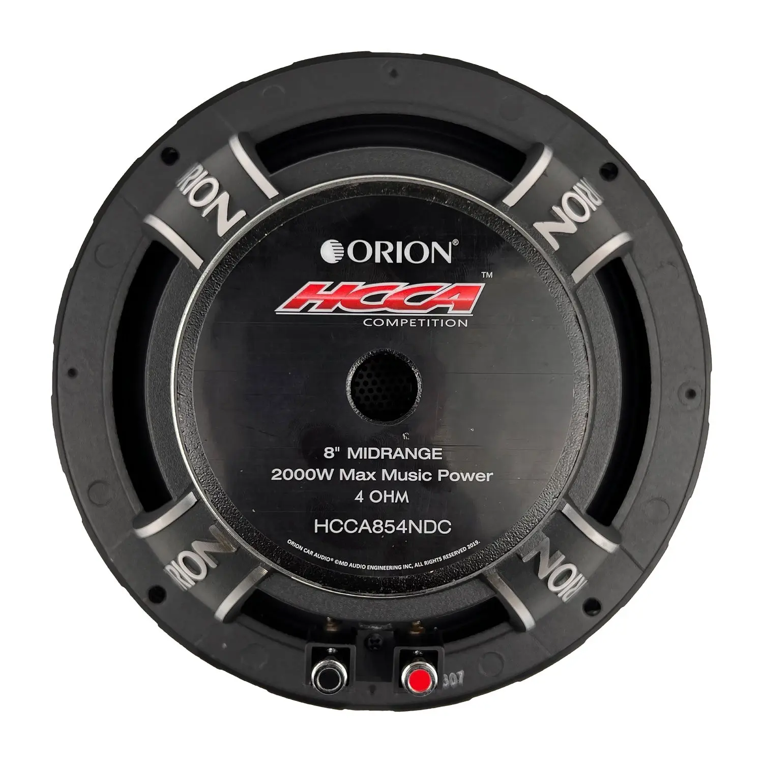HCCA854NDC | 8 inch 4 Ohm Dust Cap Mid Range Speaker 500 Watts RMS - Image 7