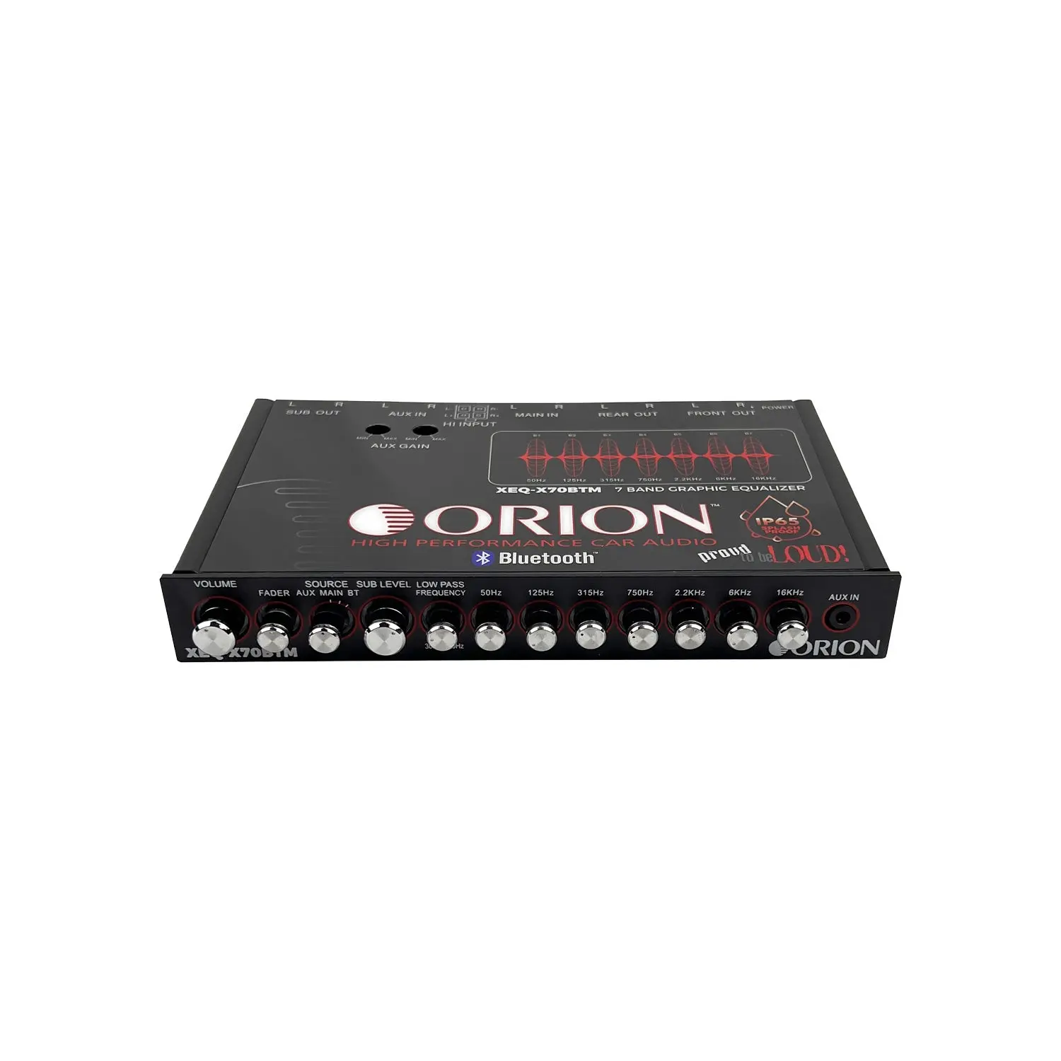 XEQ-X70BTM - 7-BAND GRAPHIC EQUALIZER - Image 5