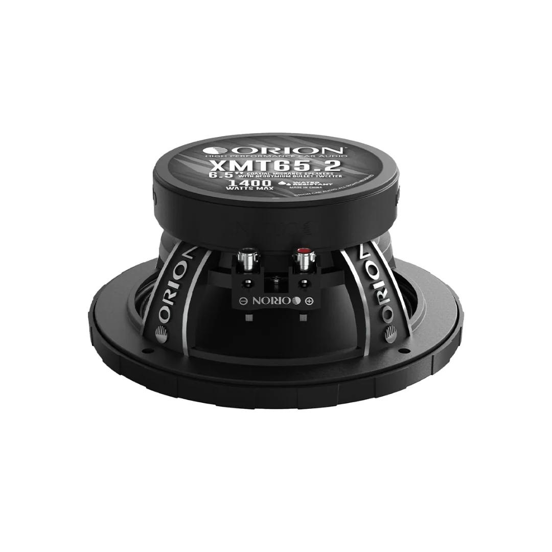 Orion XMT65.2 6.5” Water-Resistant Midrange Coaxial Speakers W/ Grills | 350W RMS 2 Ohm (Pair) - Image 7