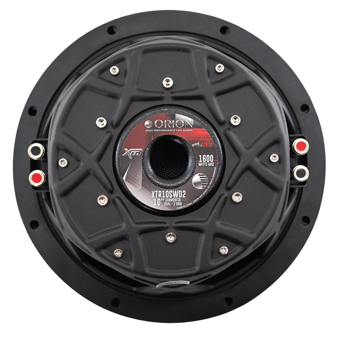 Orion XTR10SWD2 – 10 Inch Dual 2 Ohm Shallow Mount Subwoofer | 400W RMS Bass Power - Image 5