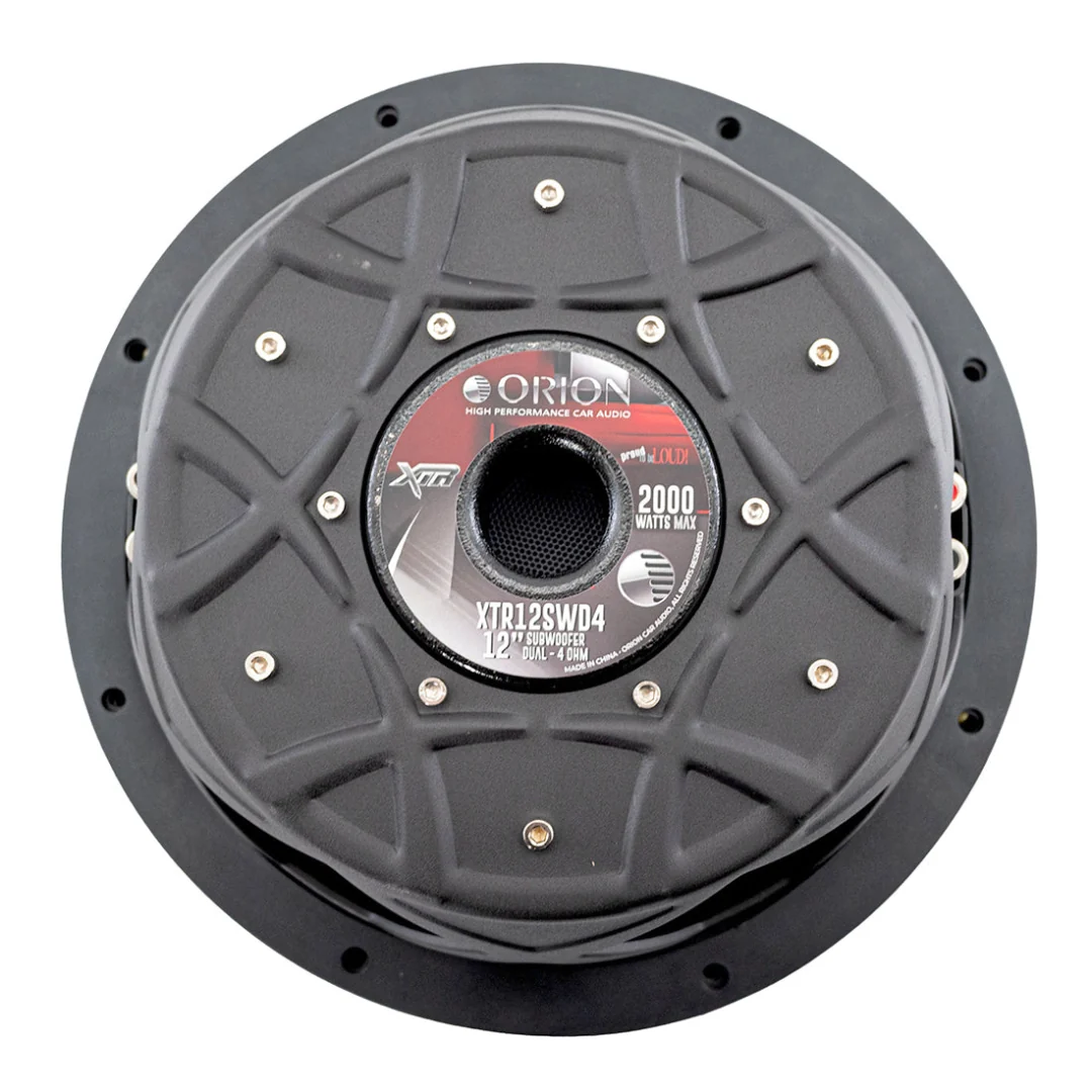 Orion XTR12SWD4 – 12 Inch Dual 4 Ohm Shallow Mount Subwoofer | 500W RMS Bass Power - Image 5